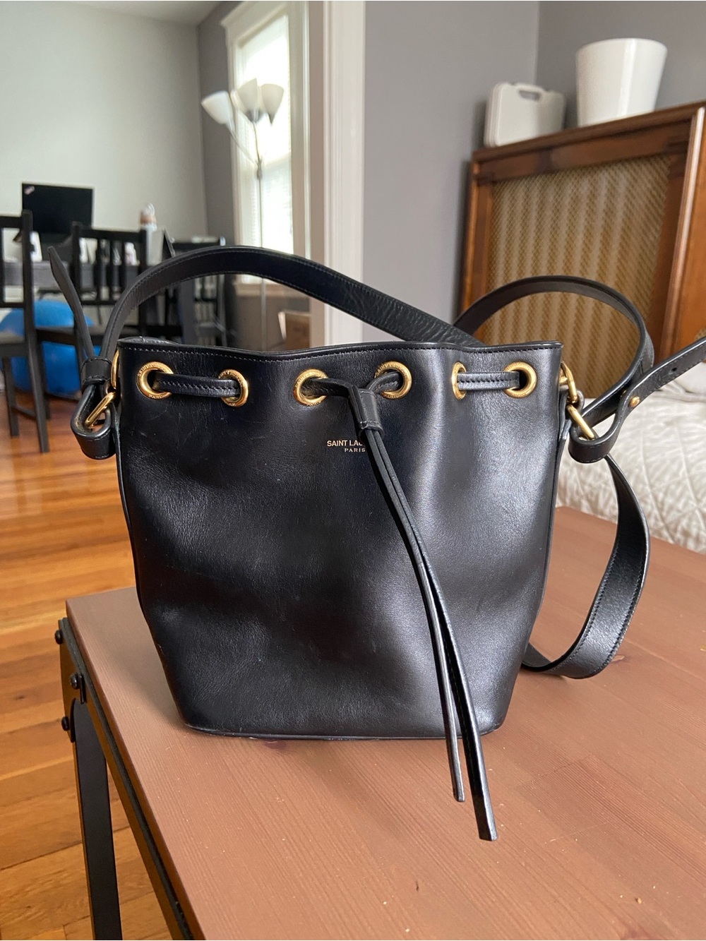 Saint Laurent Emmanuelle bucket bag